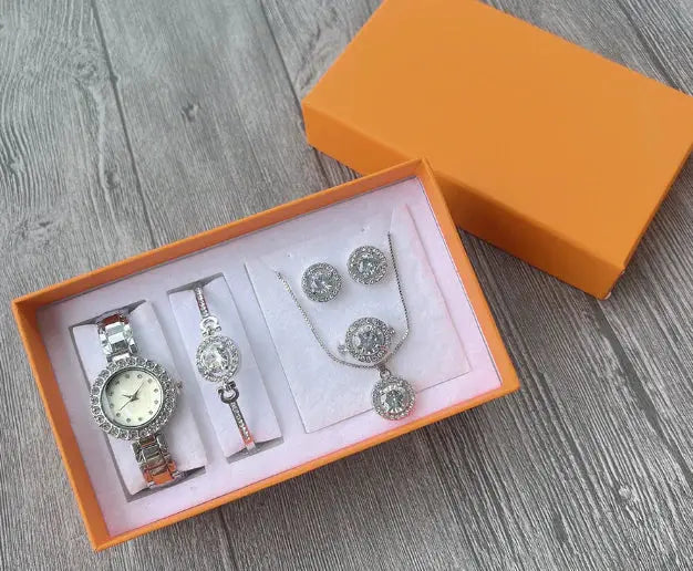 Crystal Watch Set - GLR SHOPPING