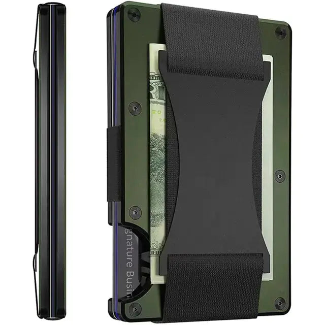 Minimalist Men Slim Wallet-Rfid Shielded - GLR SHOPPING