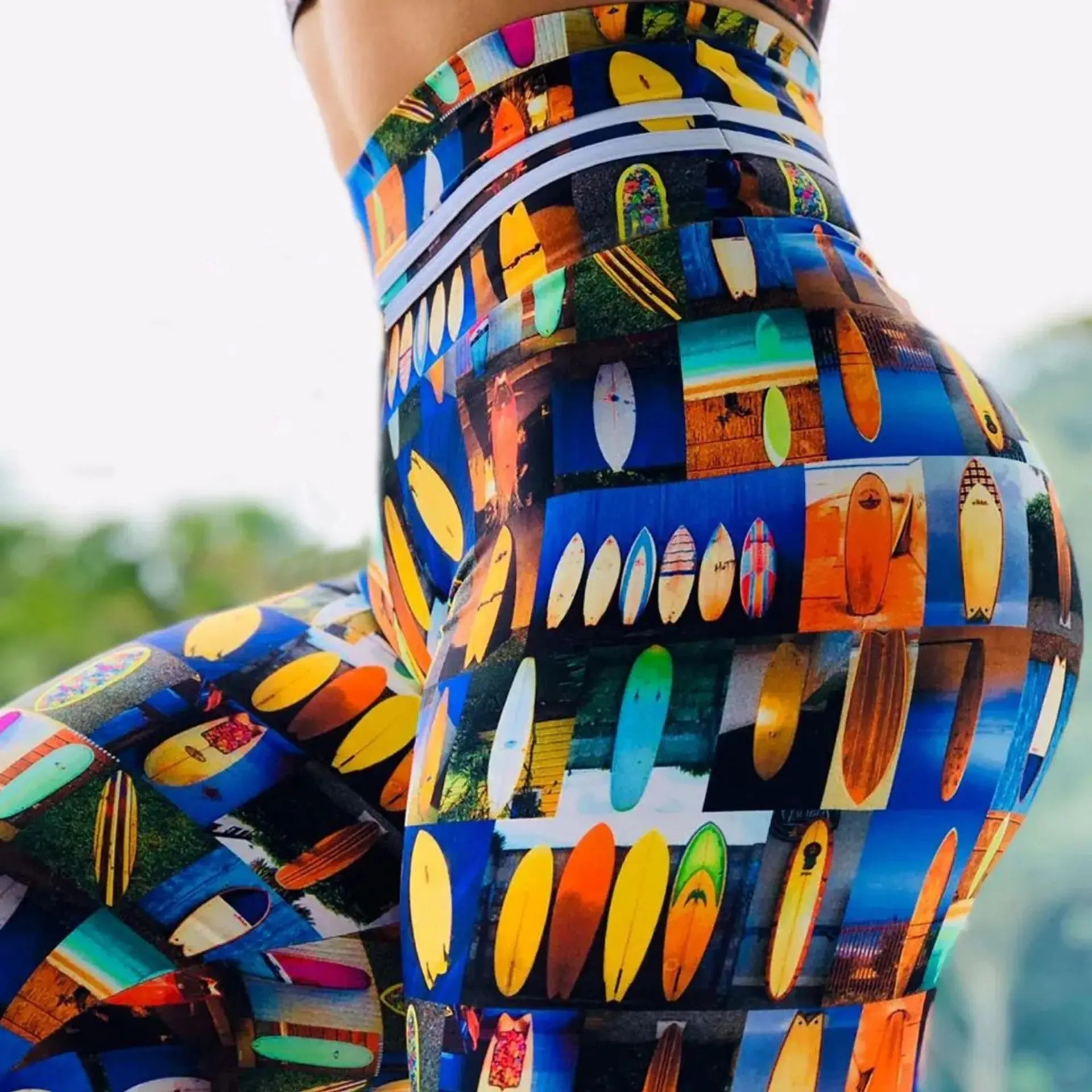 S-3XL New arrival Women Leggings Workout Sport Legging Digital Print Stretch Fitness Running Pants High Waist Push Up Leggins GLR SHOPPING