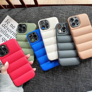Jacket Puffer Bumper Matte Phone Case GLR SHOPPING