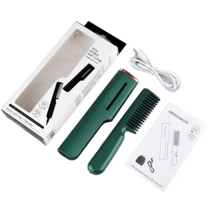 2-in-1 USB Heated Hair Comb GLR SHOPPING
