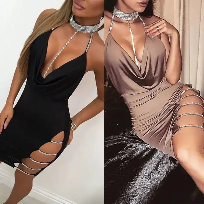 Sexy Sling Bag Hip Dress GLR SHOPPING