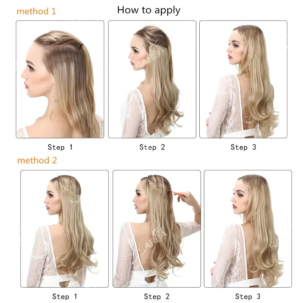 No Clip In Synthetic Hairs GLR SHOPPING