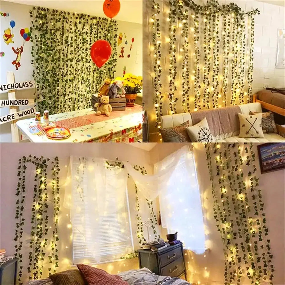 Green Leaf String Lights GLR SHOPPING