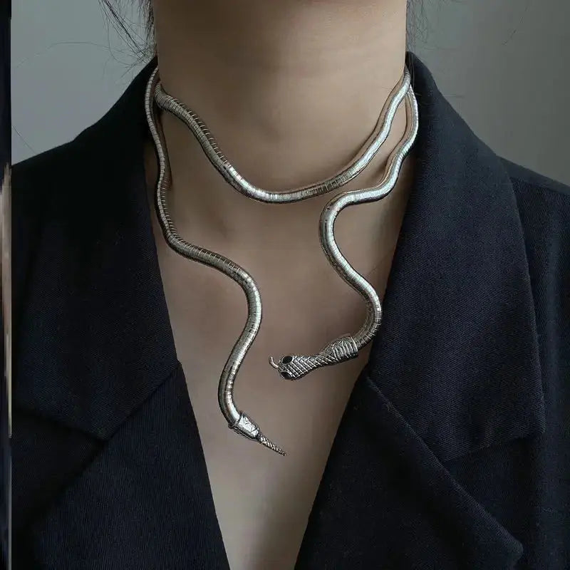 Punk Hip Hop Multi-Function Snake Necklace GLR SHOPPING