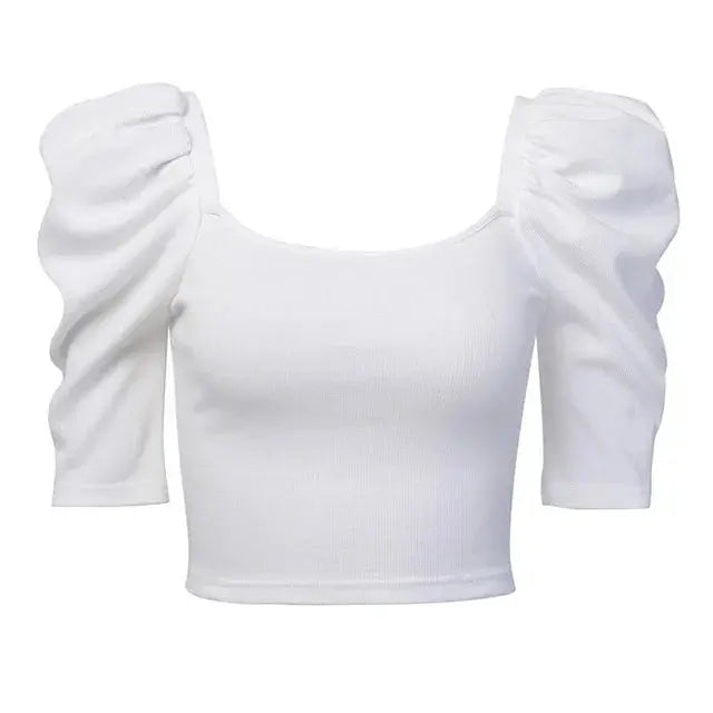 Puff Sleeves Blouse GLR SHOPPING