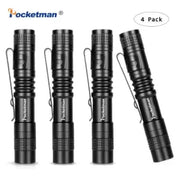 4 x Mini LED Flashlight Set GLR SHOPPING
