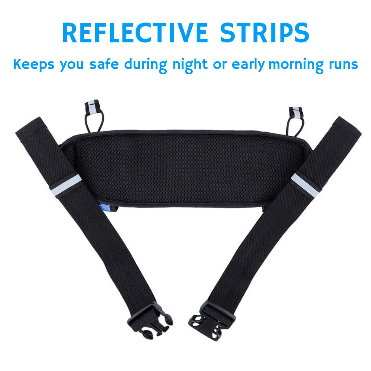 Running Hydration Belt Waist Bag with Water-Resistant Pockets and 2 - GLR SHOPPING