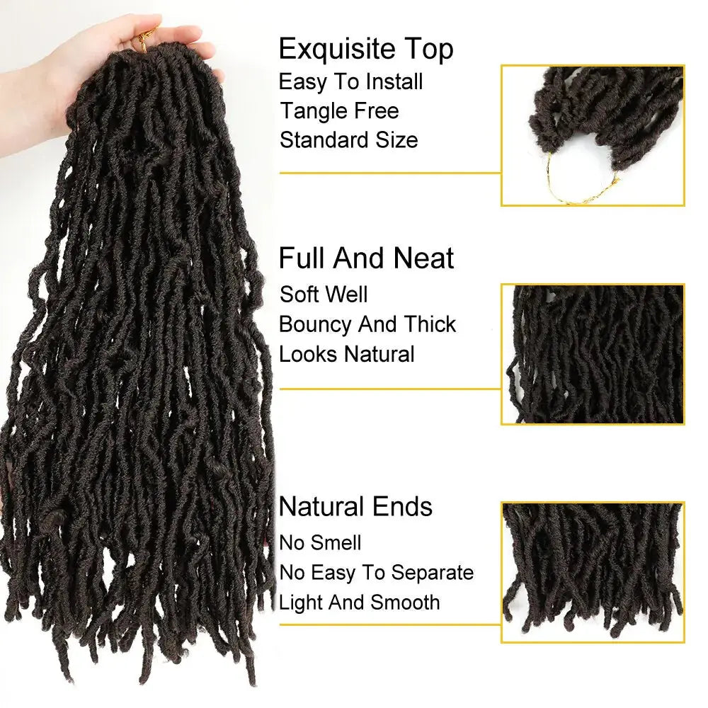 Soft Natural Fluffy Hair Extensions GLR SHOPPING