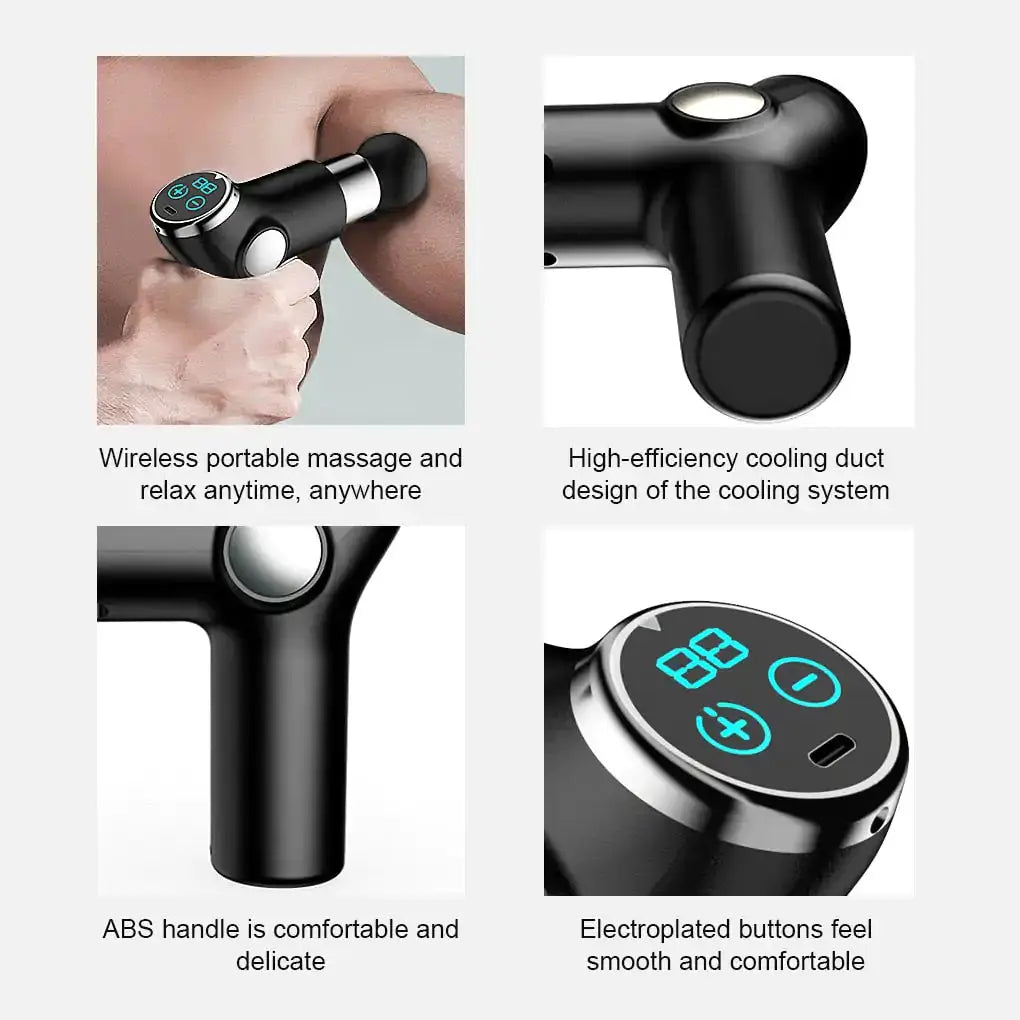 LCD Electric Massage Gun GLR SHOPPING