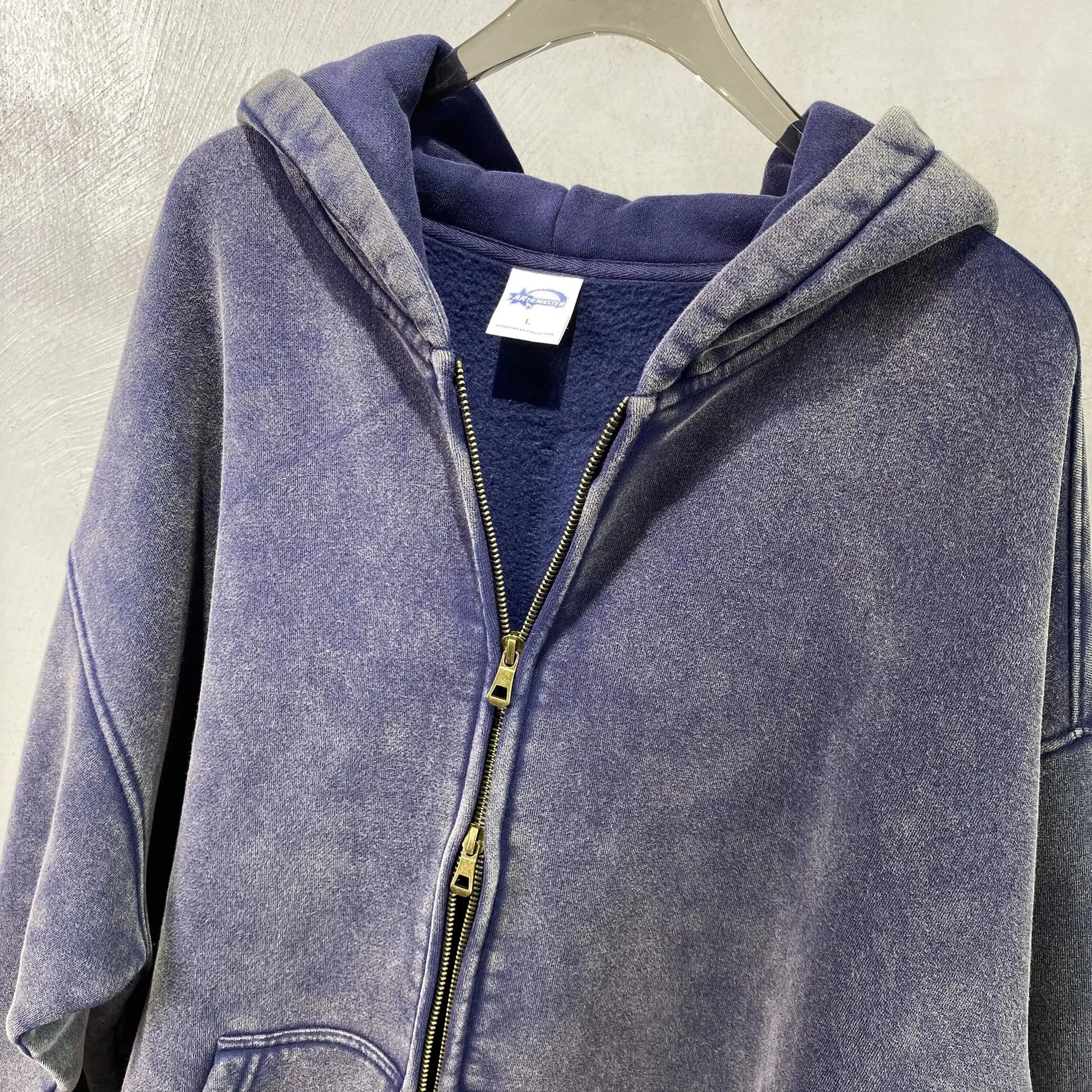 Fleece Zippered Batik Hoodies GLR SHOPPING