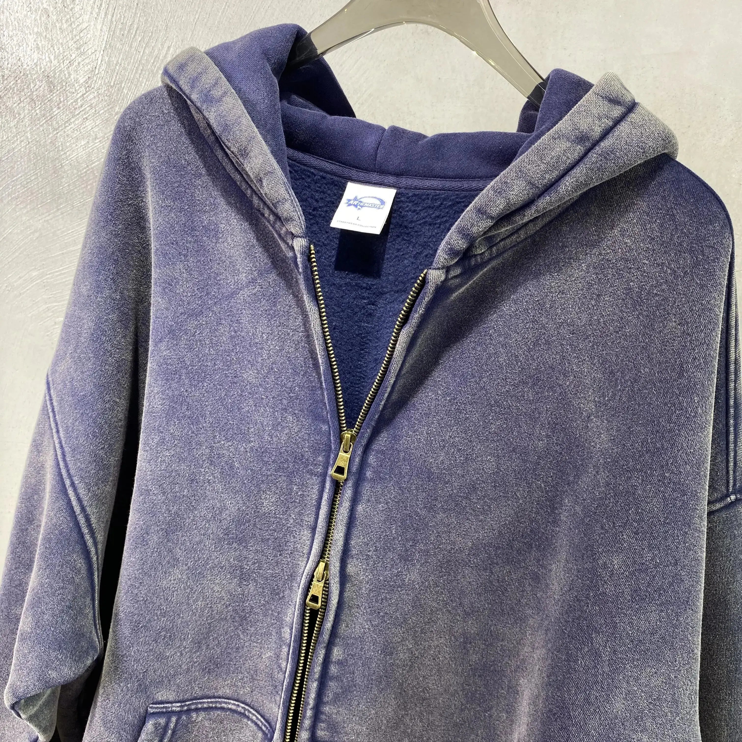 Fleece Zippered Batik Hoodies GLR SHOPPING