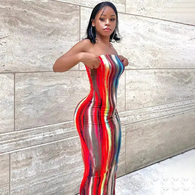 Strapless Summer Dress GLR SHOPPING