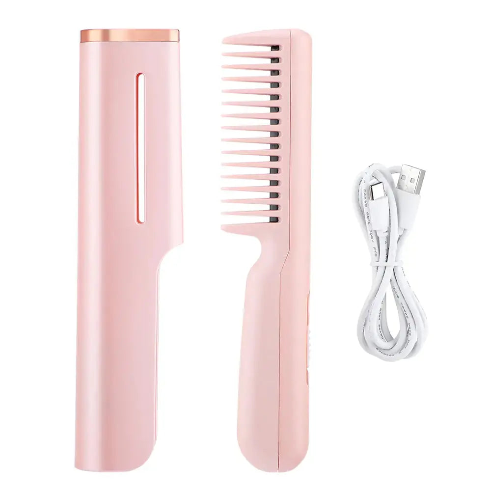 2-in-1 USB Heated Hair Comb GLR SHOPPING
