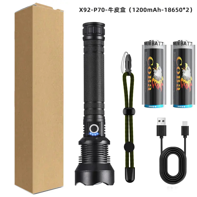 X92 USB Ultra Bright Flashlight GLR SHOPPING