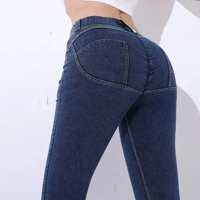 NORMOV Low Waist Push-Up Fitness Leggings for Women GLR SHOPPING