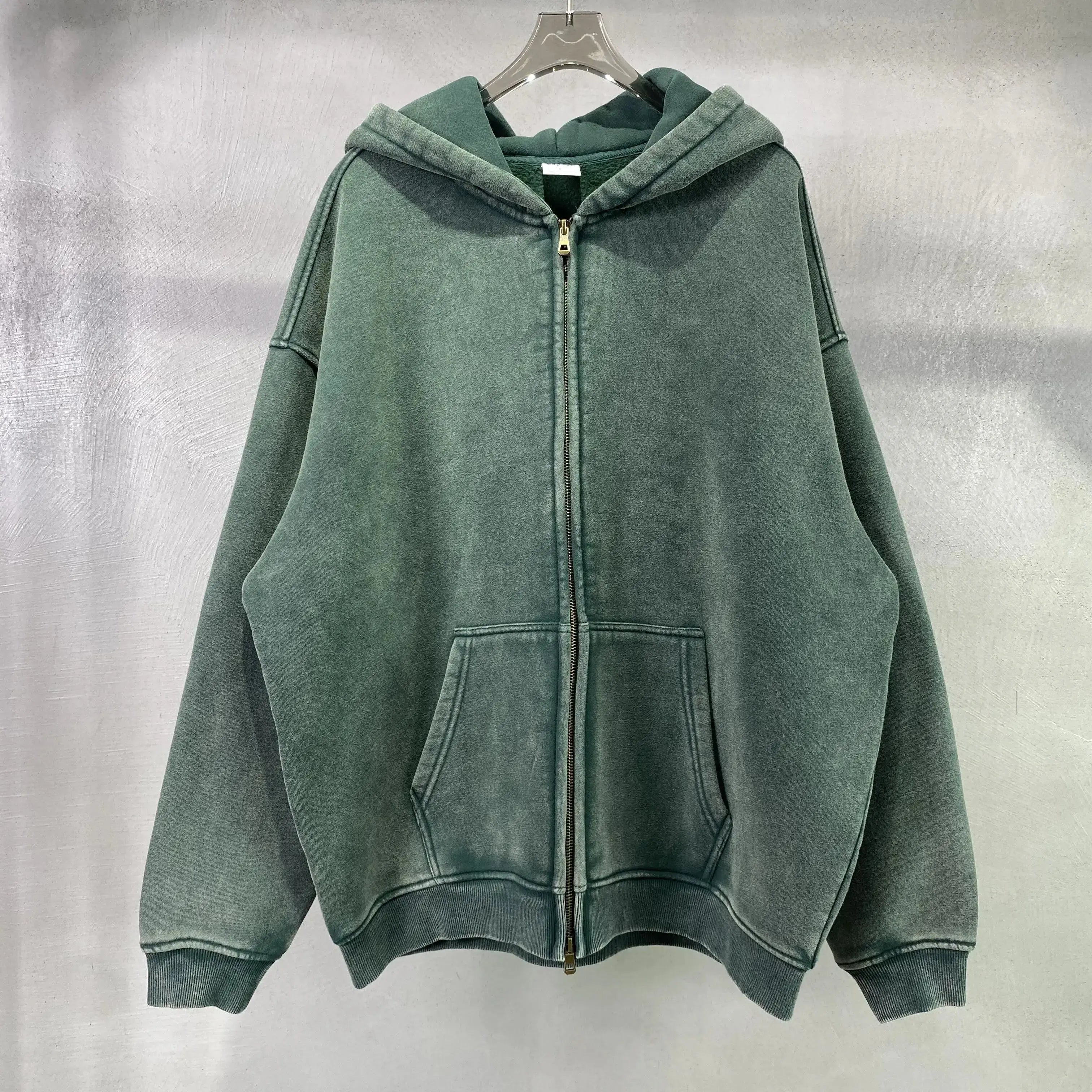 Fleece Zippered Batik Hoodies GLR SHOPPING