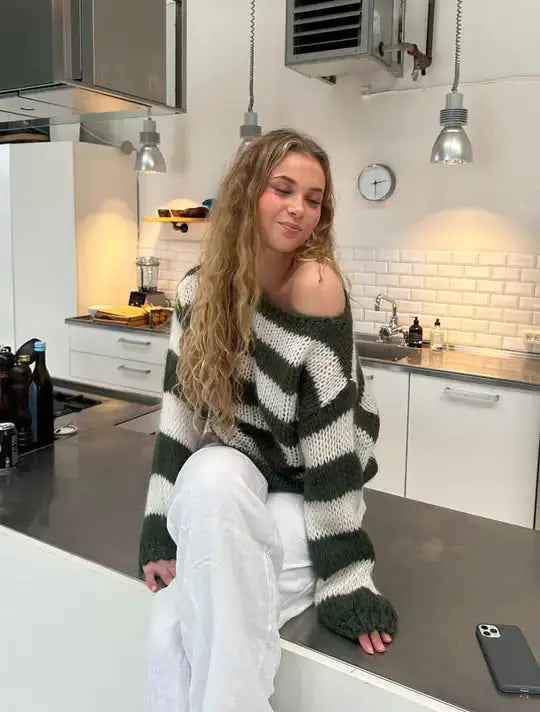 Cozy Chic Knitted Sweater - GLR SHOPPING