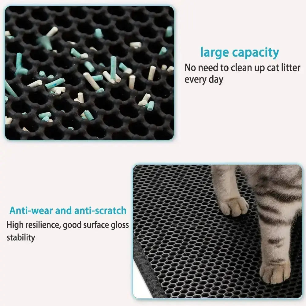 Double Layer Cat Litter Mat GLR SHOPPING