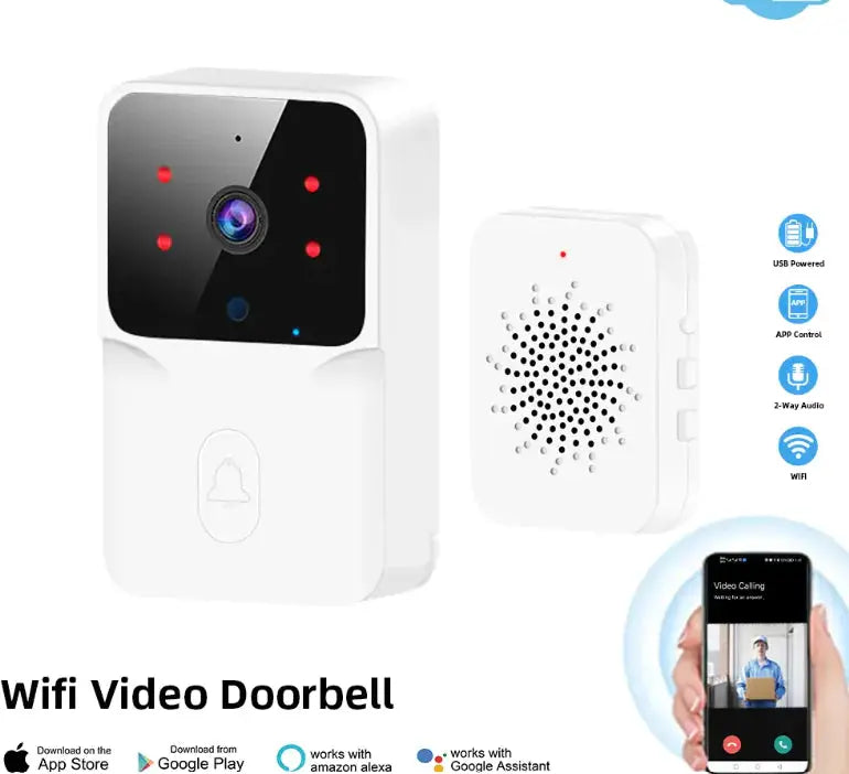 Wi-Fi Video Doorbell GLR SHOPPING