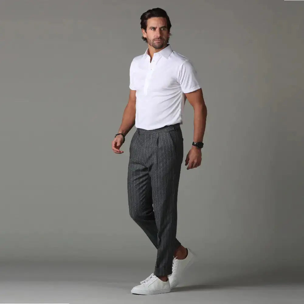 Semi-Spread Collar Polo GLR SHOPPING