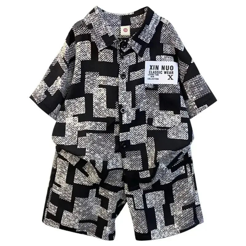 Trendy  Boys Two-piece Set GLR SHOPPING