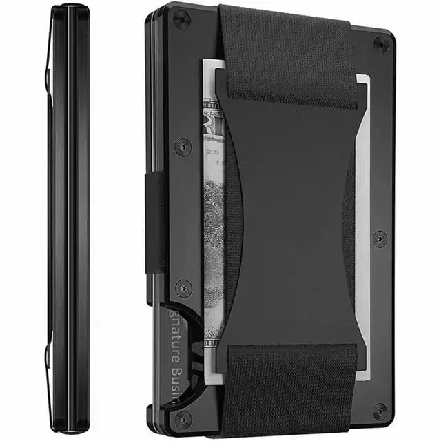 Minimalist Men Slim Wallet-Rfid Shielded - GLR SHOPPING