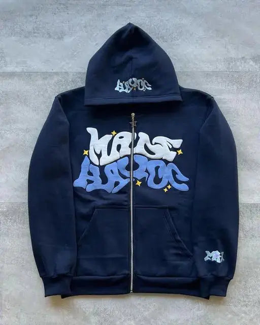 Y2K Hoodie Hip Hop Letter Print Oversized GLR SHOPPING
