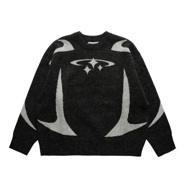 Men's Oversized Pullover Sweater GLR SHOPPING