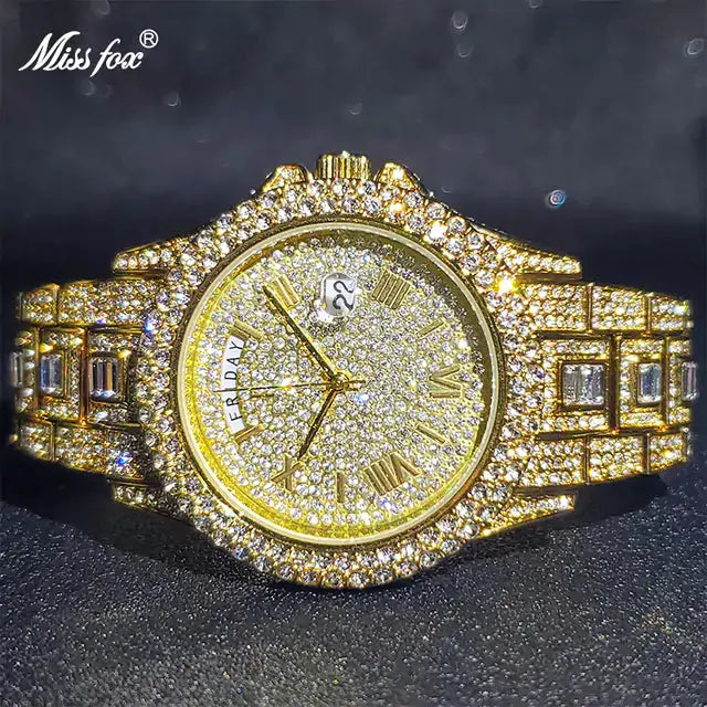 Trendy Diamond Watch - GLR SHOPPING