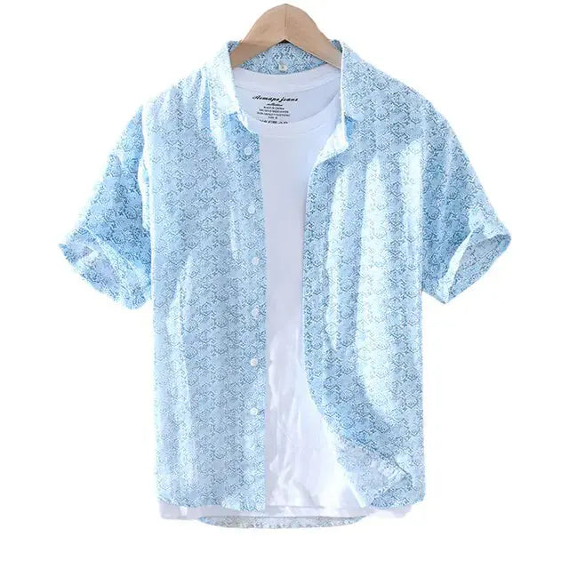 Turn-down Collar Polo Shirts GLR SHOPPING