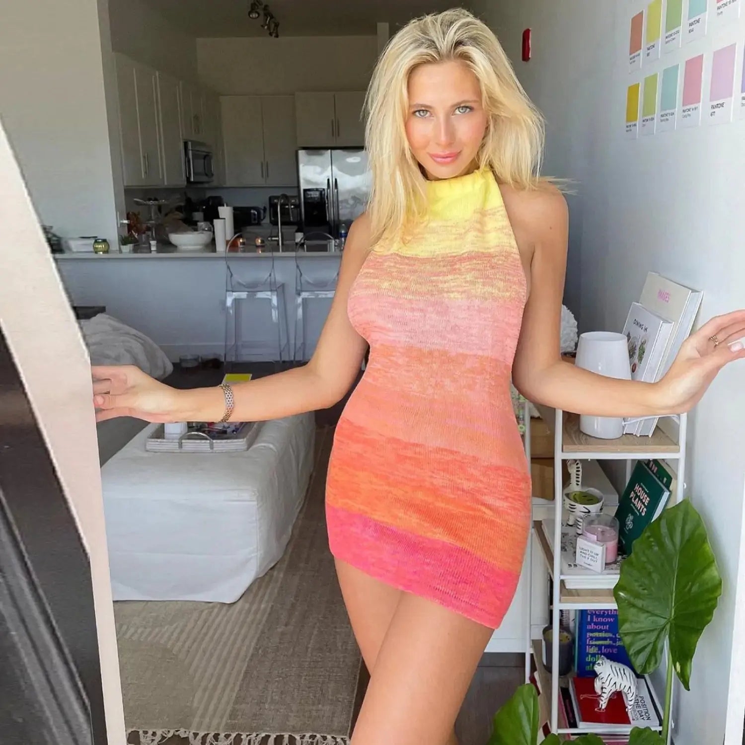Cryptographic Summer Sexy Dress GLR SHOPPING