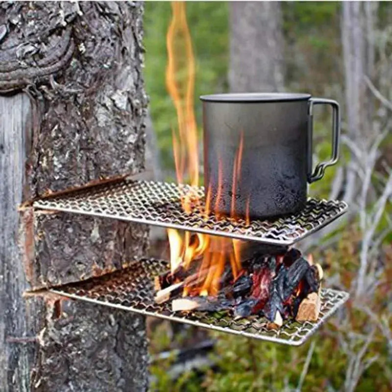 Stainless Steel Camping Grill GLR SHOPPING