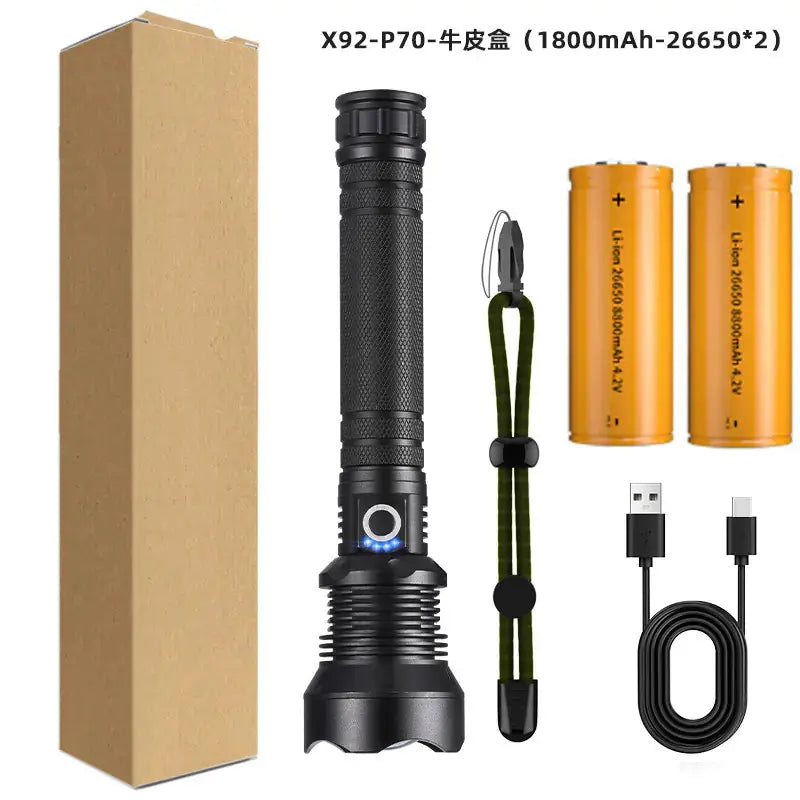 X92 USB Ultra Bright Flashlight GLR SHOPPING