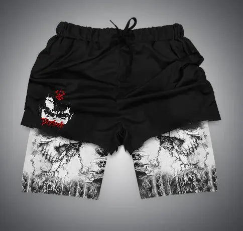 2 in-1 Compression Shorts for Men - GLR SHOPPING