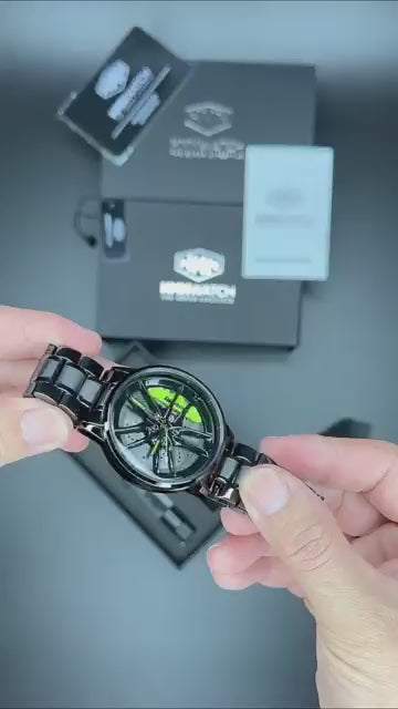 Load video: Sport Automotive Watches