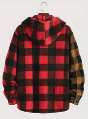 Men's Hooded Warm Long Sleeve Sweatshirt GLR SHOPPING