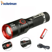 Waterproof 5200LM USB Rechargeable Flash light GLR SHOPPING