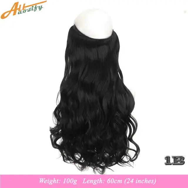Synthetic No Clip Artificial Hair GLR SHOPPING