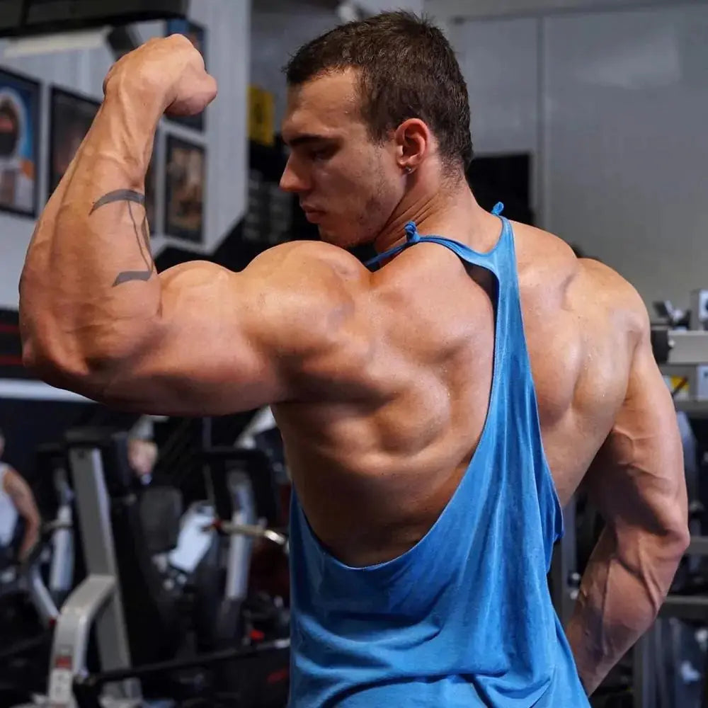 Men's Athletic Printed Gym Workout Bodybuilding Tank Tops GLR SHOPPING