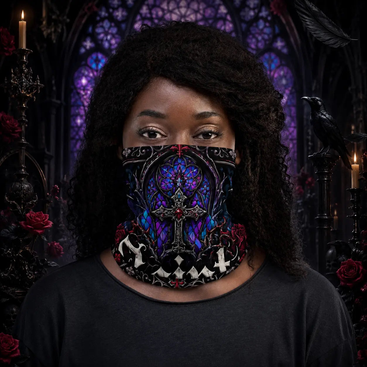 Saints of the Broken Gothic Heart Bandana GLR SHOPPING