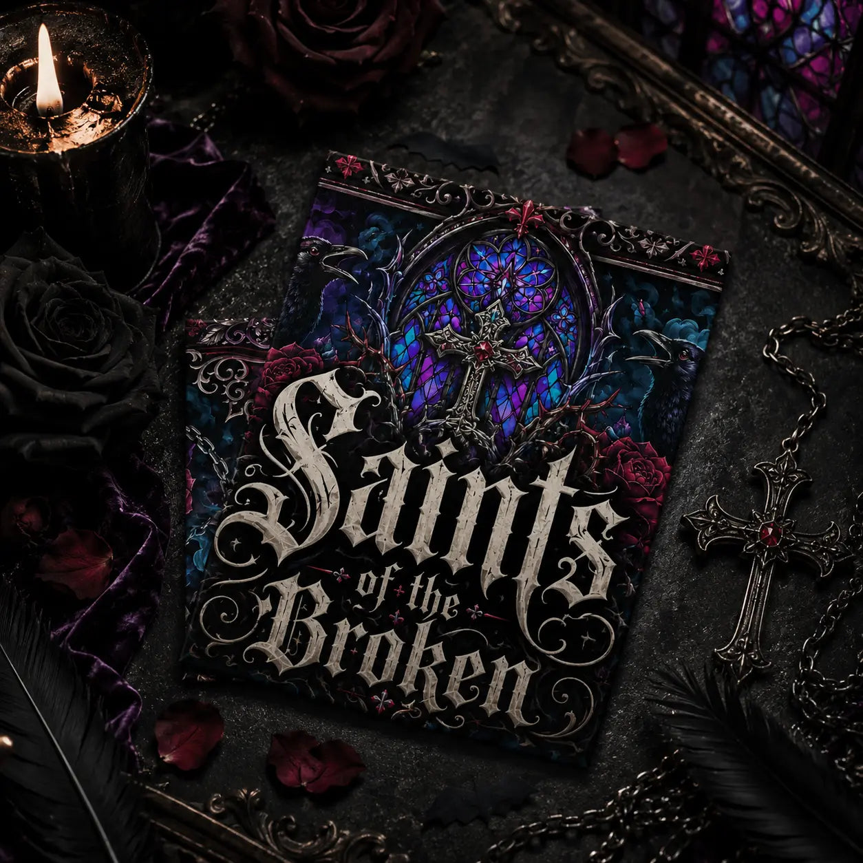 Saints of the Broken Gothic Heart Bandana GLR SHOPPING