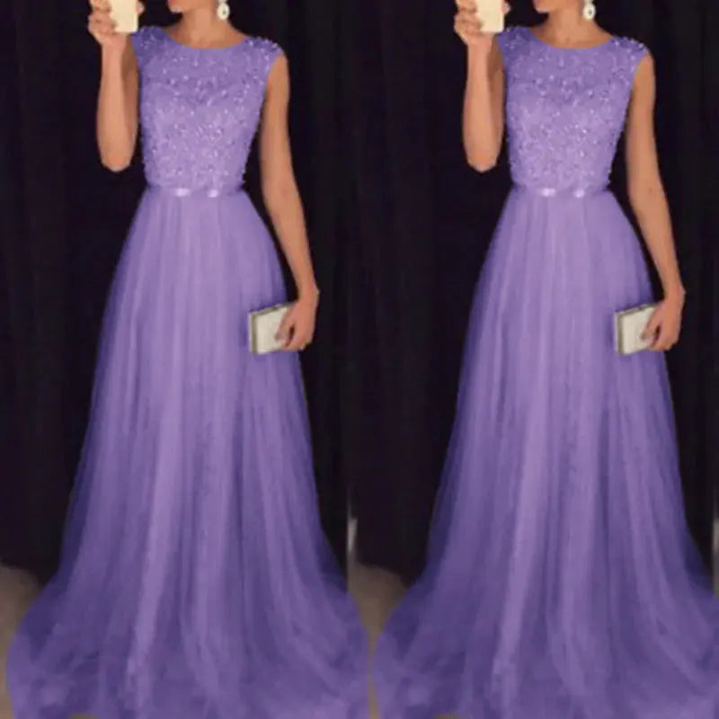 Elegant Prom Dress 2018 - Evening Gowns Sequin Dress GLR SHOPPING