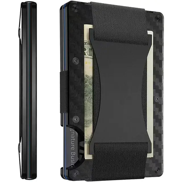 Minimalist Men Slim Wallet-Rfid Shielded - GLR SHOPPING
