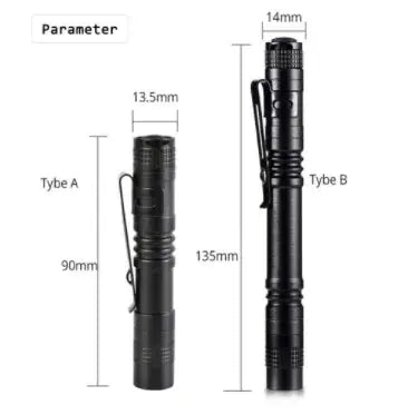 4 x Mini LED Flashlight Set GLR SHOPPING