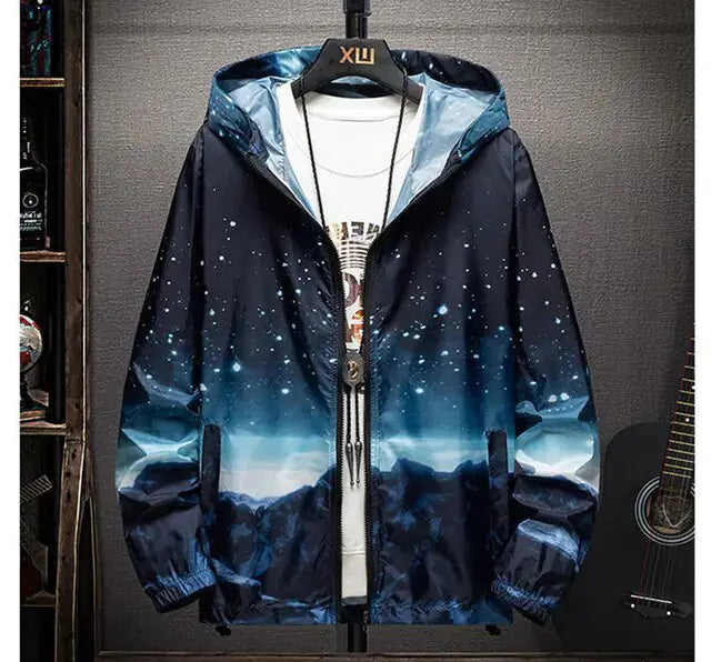 Mens Hooded Jacket GLR SHOPPING