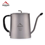 Camping Titanium Coffee Kettle GLR SHOPPING