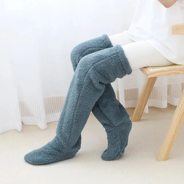 Winter Thigh High Socks - GLR SHOPPING
