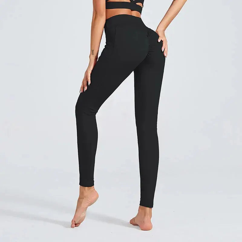 Kaminsky 6 Colors High Waist Women Leggings Solid Patchwork Casual Pants Push Up Jeggings Sexy Ladies Slim Fitness Leggings GLR SHOPPING