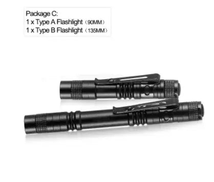 4 x Mini LED Flashlight Set GLR SHOPPING